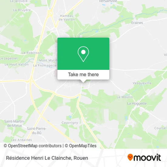 Résidence Henri Le Clainche map