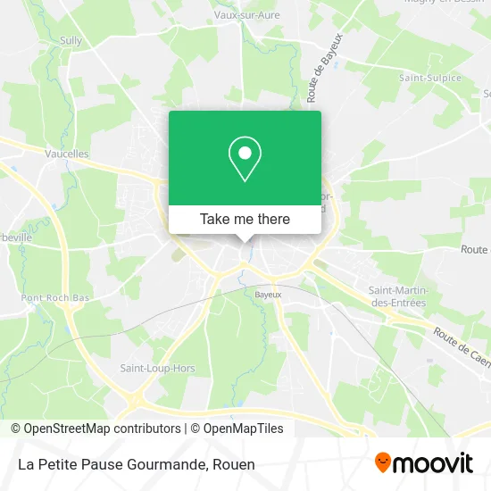 La Petite Pause Gourmande map
