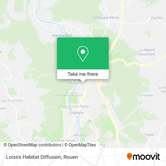 Loisirs Habitat Diffusion map