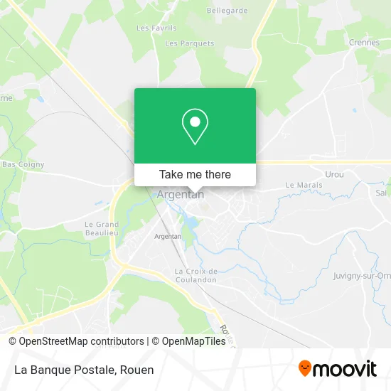 La Banque Postale map