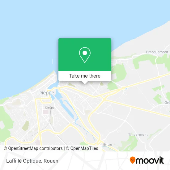 Laffillé Optique map