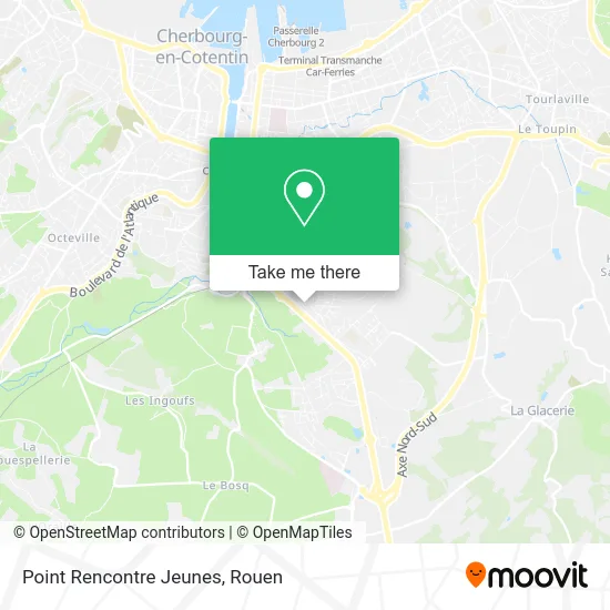 Point Rencontre Jeunes map