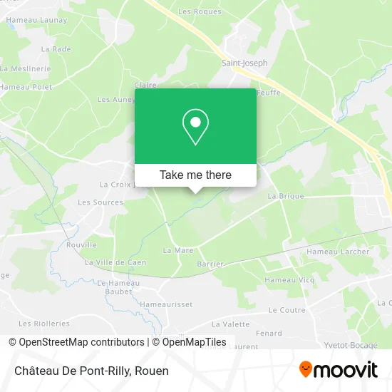 Château De Pont-Rilly map