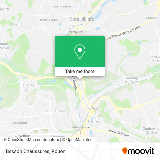 Besson Chaussures map