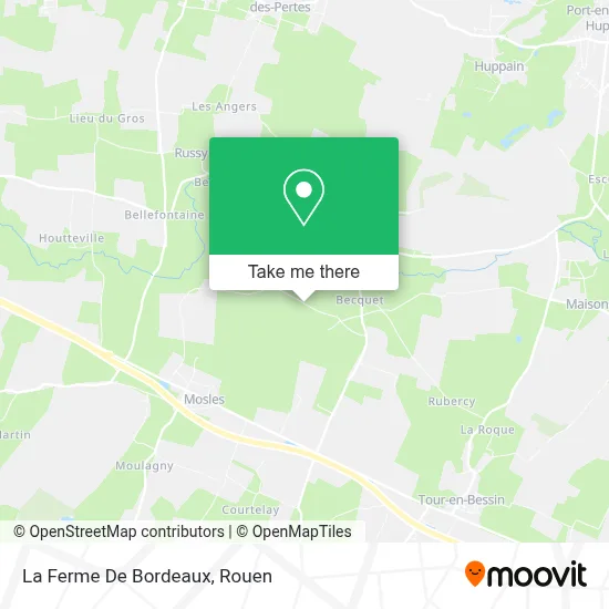 La Ferme De Bordeaux map