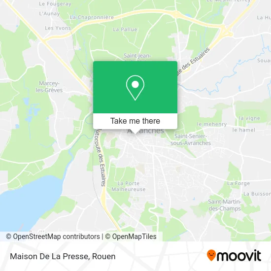 Maison De La Presse map