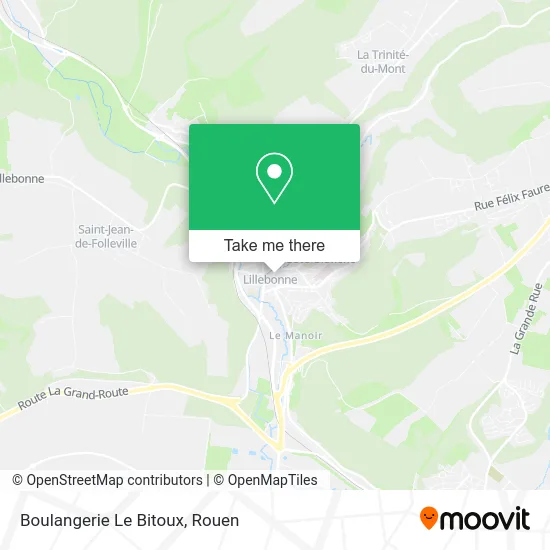 Boulangerie Le Bitoux map