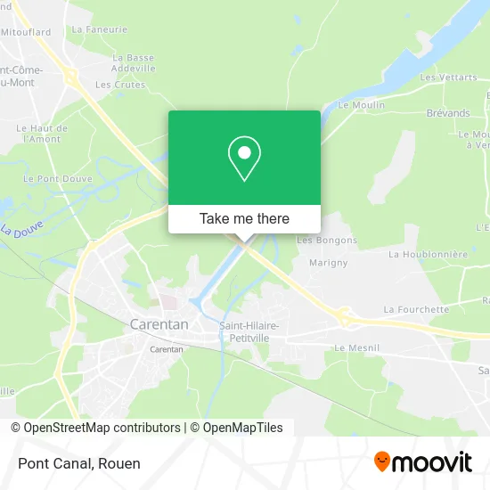 Pont Canal map