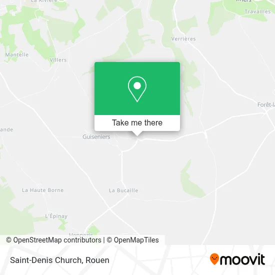 Église Saint-Denis map