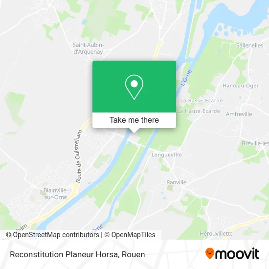 Reconstitution Planeur Horsa map