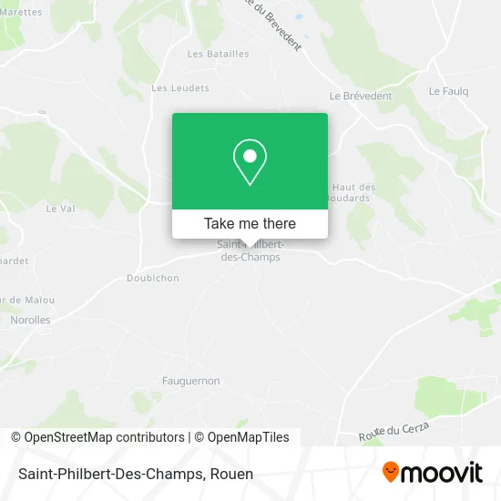 Saint-Philbert-Des-Champs map