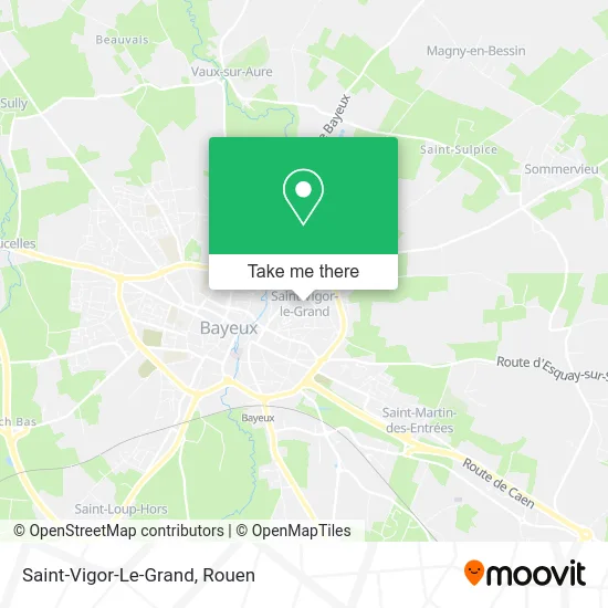 Saint-Vigor-Le-Grand map