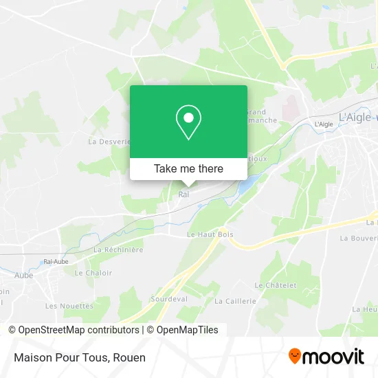 Maison Pour Tous map