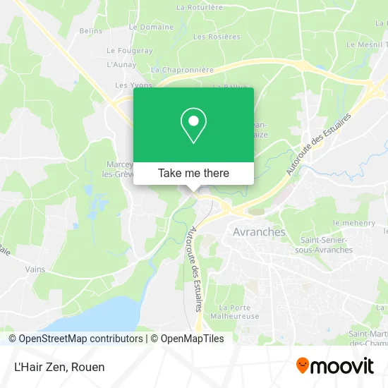 L'Hair Zen map