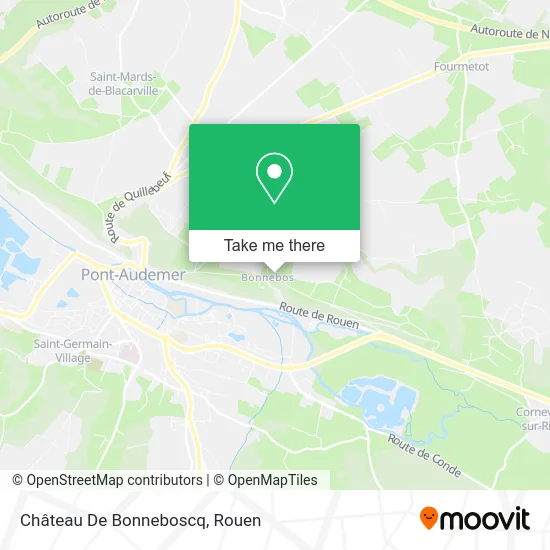 Château De Bonneboscq map