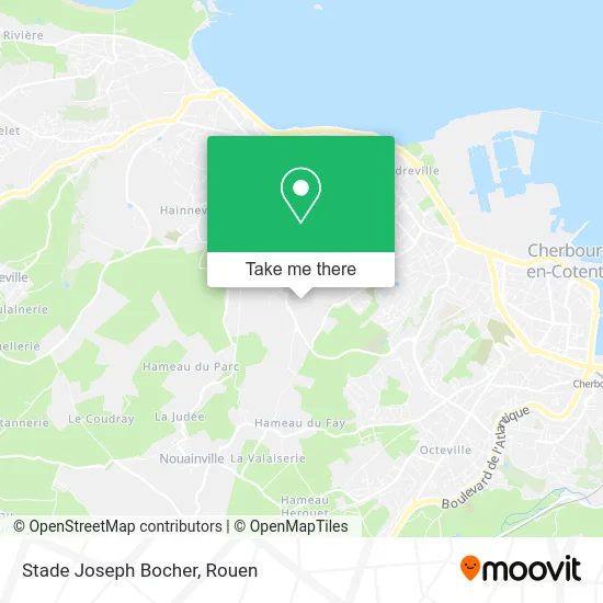 Stade Joseph Bocher map