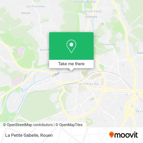 La Petite Gabelle map