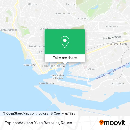 Esplanade Jean-Yves Besselat map