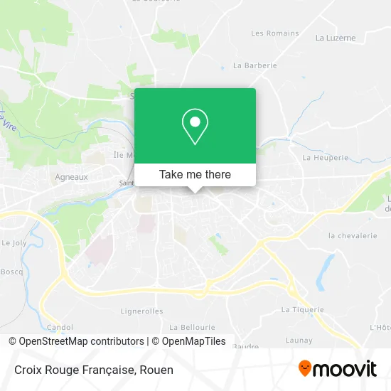 Croix Rouge Française map