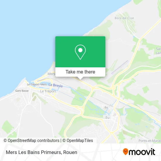 Mers Les Bains Primeurs map