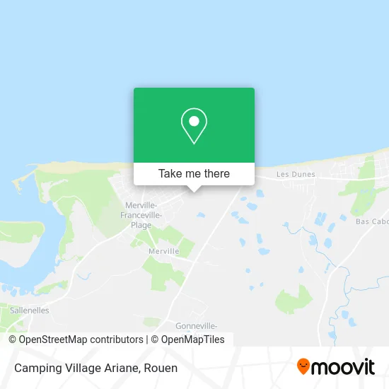 Camping Village Ariane map