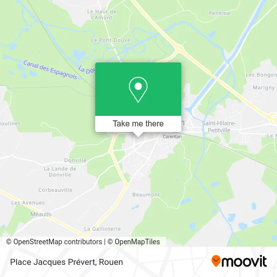 Place Jacques Prévert map