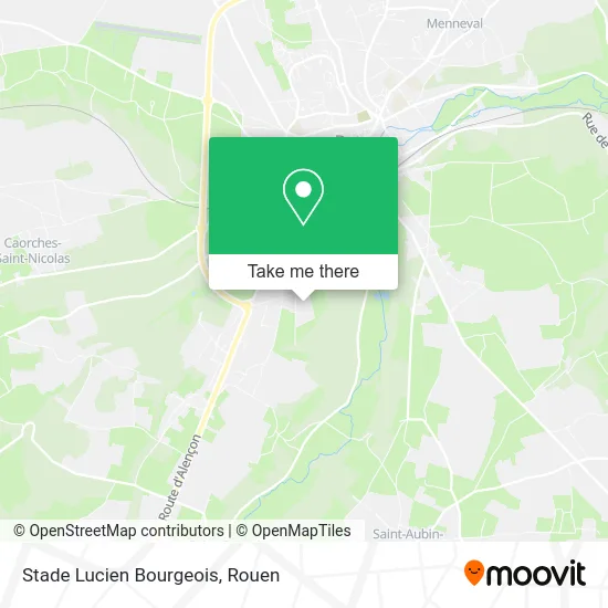 Stade Lucien Bourgeois map