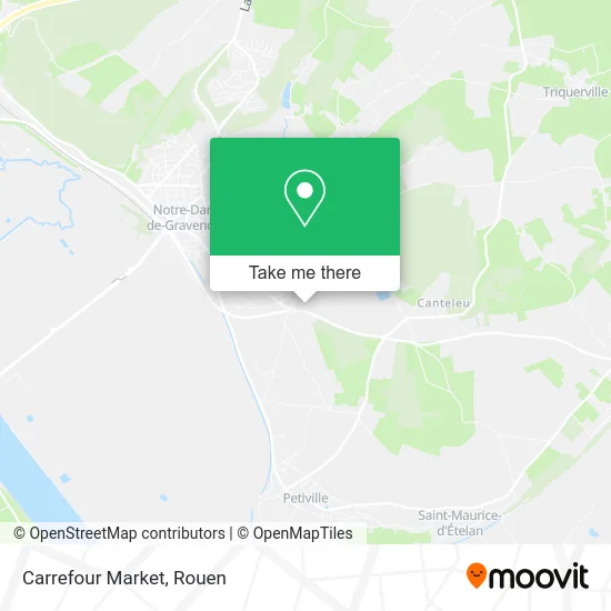 Carrefour Market map