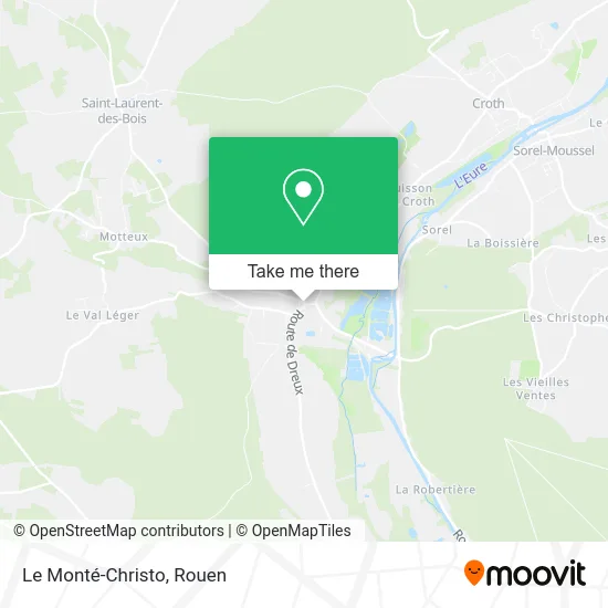 Le Monté-Christo map