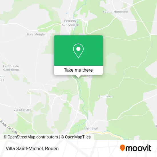 Villa Saint-Michel map