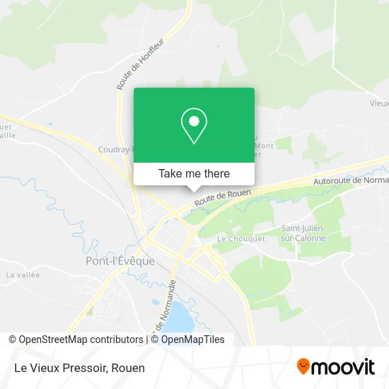 Le Vieux Pressoir map