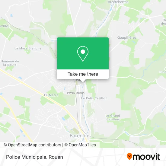 Police Municipale map