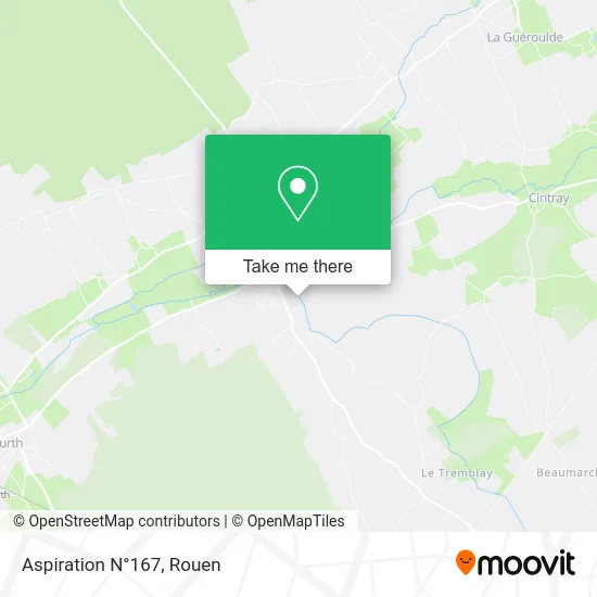 Aspiration N°167 map