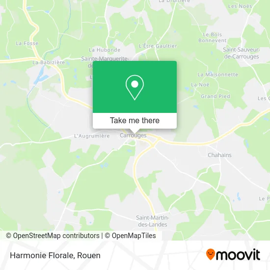 Harmonie Florale map