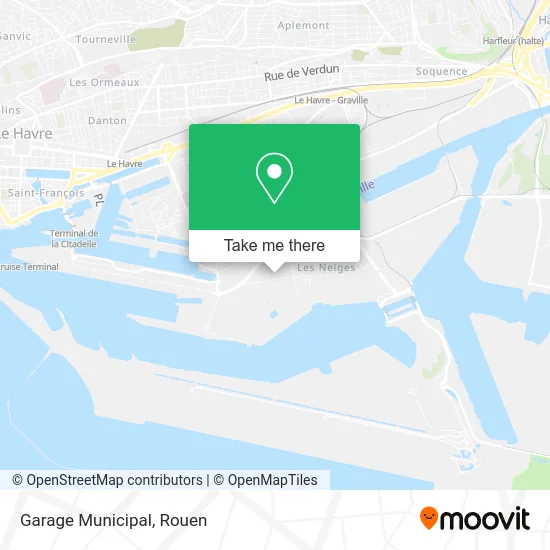 Garage Municipal map