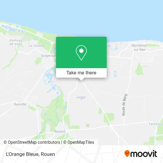 L'Orange Bleue map