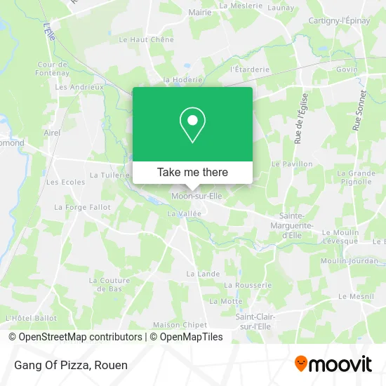 Gang Of Pizza map