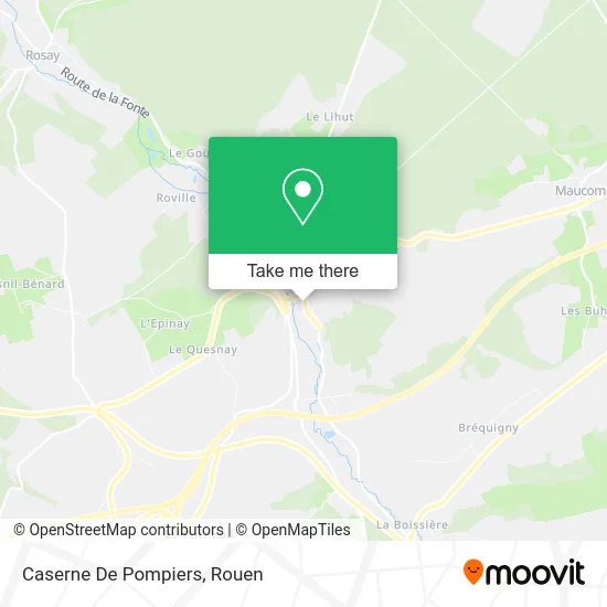 Caserne De Pompiers map