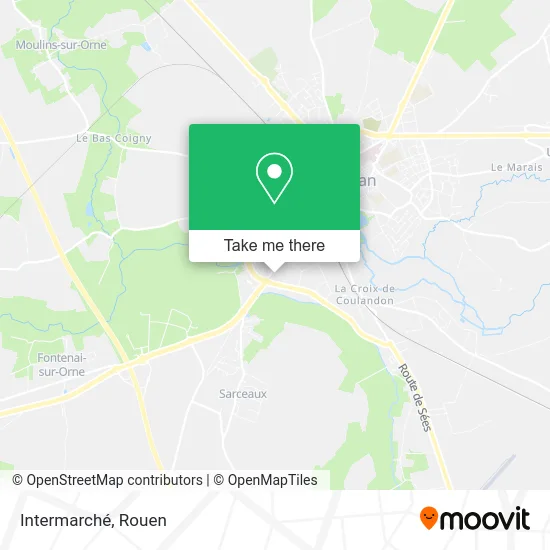Intermarché map