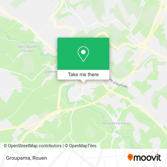 Groupama map