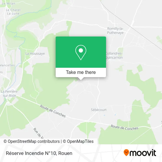 Réserve Incendie N°10 map