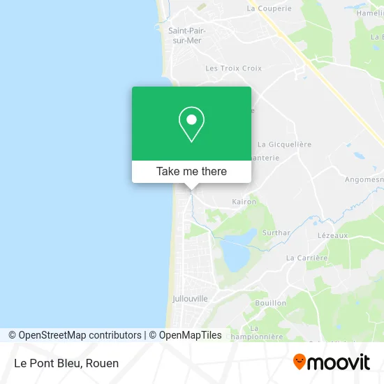 Le Pont Bleu map