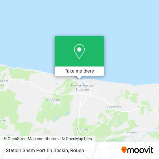 Station Snsm Port En Bessin map