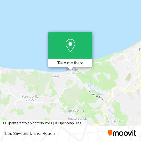 Les Saveurs D'Eric map