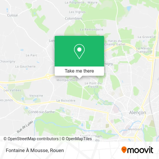 Fontaine À Mousse map