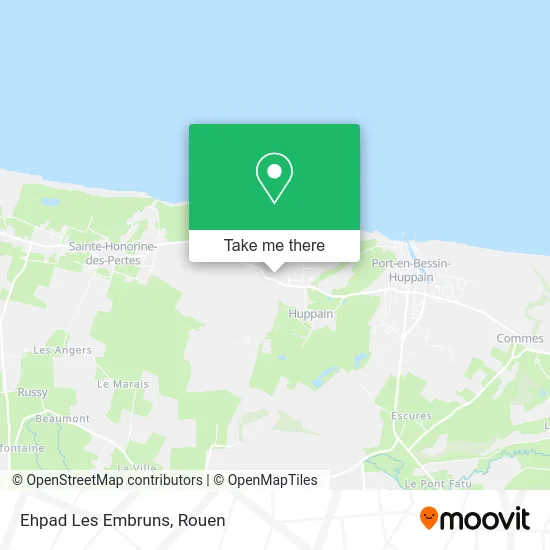 Ehpad Les Embruns map