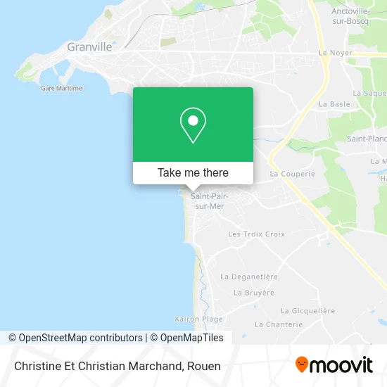 Christine Et Christian Marchand map