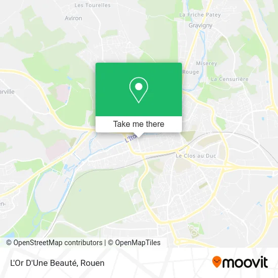 L'Or D'Une Beauté map