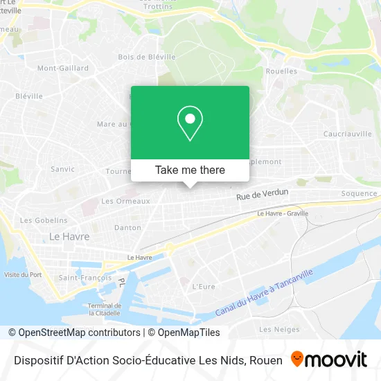 Dispositif D'Action Socio-Éducative Les Nids map