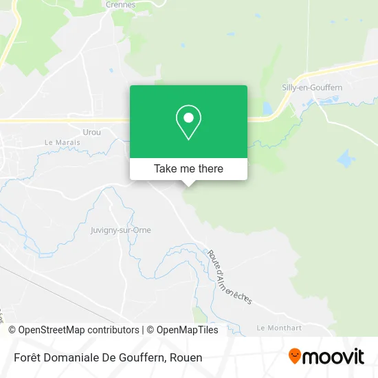 Forêt Domaniale De Gouffern map